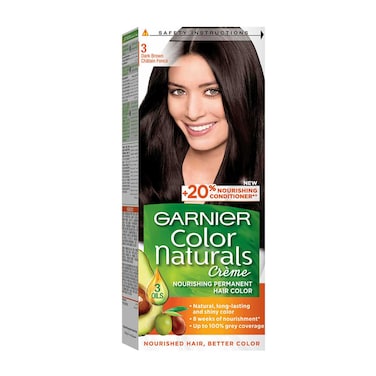 Garnier Color Naturals 3 dark brown Haircolor