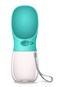 Portable Pet Travel Cup Leak Proof ABS Dog Cat Water Bottle One Hand Operation for Outdoor Walking Hiking Convenient Compact Design One Key Open Lock