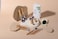 Young Glam Makeup Brush Set 11Pcs Bamboo Synthetic Kabuki Brush Set Foundation Powder Blending Concealer Eye shadows Blush Cosmetics Brushes with Organizer Bag &amp; Makeup Sponge