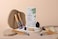 Young Glam Makeup Brush Set 11Pcs Bamboo Synthetic Kabuki Brush Set Foundation Powder Blending Concealer Eye shadows Blush Cosmetics Brushes with Organizer Bag &amp; Makeup Sponge