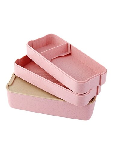 Lunch Box Pink 188x83x112mm