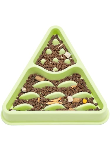 Li&amp;Zhao Dog Slow Feeder Bowl - Slow Feeder Dog Bowls Large Breed Dog Puzzle Feeder Slow Eating Dog Bowl Dog Bowls Slow Feeder Puppy Slow Feeder Bowl(Green)