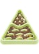 Li&amp;Zhao Dog Slow Feeder Bowl - Slow Feeder Dog Bowls Large Breed Dog Puzzle Feeder Slow Eating Dog Bowl Dog Bowls Slow Feeder Puppy Slow Feeder Bowl(Green)