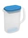 Plastic Fridge Jug &ndash; Clear/Blue