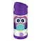 THERMOS FUNTAINER STAINLESS STEEL KIDS OWLS BOTTLE 355ML, F4016OW, KIDS WATER BOTTLE WITH STRAW, INSULATED FLASK, HYDRATION BOTTLE WITH LID