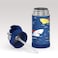 THERMOS FUNTAINER STAINLESS STEEL KIDS SHARKS BOTTLE 355ML, F40123SK, KIDS WATER BOTTLE WITH STRAW, INSULATED FLASK, HYDRATION BOTTLE WITH LID