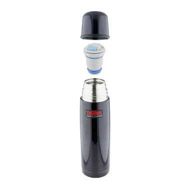 THERMOS STAINLESS STEEL VACUUM INSULATED MIDNIGHT BLUE FLASK 750 ML, FBB-750MB, VACUUM FLASK, THERMAL FLASK, INSULATED WATER BOTTLE
