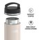 THERMOS ICON STAINLESS STEEL VACUUM INSULATED SANDSTONE BOTTLE 940ML, IS2302SN, THERMAL BOTTLE, THERMOS BOTTLE, TRAVEL FLASK