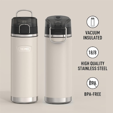 THERMOS ICON STAINLESS STEEL VACUUM INSULATED SADDLE BOTTLE  940ML, IS2302SD, THERMAL BOTTLE, THERMOS BOTTLE, TRAVEL FLASK