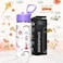 ZeroSpace Water Bottle for Kids, 500ml Bottle for School, Stainless Steel Water Bottle for Kids, Double Wall Insulated Water Flask, BPA Free Steel Bottles (White)