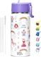 ZeroSpace Water Bottle for Kids, 500ml Bottle for School, Stainless Steel Water Bottle for Kids, Double Wall Insulated Water Flask, BPA Free Steel Bottles (White)