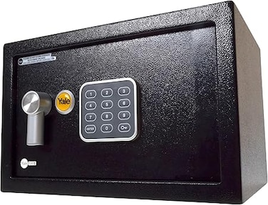 Yale Safe 16.3Ltrs 250X350mm Black Value Home YSV/250/DB1