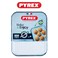 Pyrex Bake &amp; Enjoy Baking Tray 32x26cm - Durable, Multi-Purpose Glass Tray for Baking and Serving