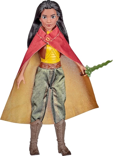 Disney Raya Fashion Doll with Clothes, Shoes, and Sword, Inspired By Disney's Raya and The Last Dragon Movie, Toy For Kids 3 Years and Up