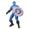 Hasbro Marvel Avengers Mech Strike 6-Inch Scale Action Figure Toy Captain America with Compatible Mech Battle Accessory, For Kids Ages 4 and Up
