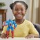 Marvel Avengers Mech Strike Monster Hunters Hunter Suit Captain America Toy, 8 Inch Scale Deluxe Action Figure, Toys For Kids Ages 4 and Up, Multi Color