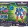 Marvel Avengers Mech Strike Monster Hunters Hunter Suit Captain America Toy, 8 Inch Scale Deluxe Action Figure, Toys For Kids Ages 4 and Up, Multi Color