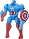 Marvel Avengers Mech Strike Monster Hunters Hunter Suit Captain America Toy, 8 Inch Scale Deluxe Action Figure, Toys For Kids Ages 4 and Up, Multi Color