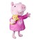 Peppa Pig Peppa&rsquo;S Bedtime Lullabies Singing Plush Doll with Teddy Bear Accessory, 11 Inches High, 3 Songs, 3 Phrases, Ages 3 and Up