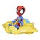 Hasbro Marvel Spidey and His Amazing Friends Spidey Water Web Raft, Preschool Water Toy with Spidey Action Figure For Kids Ages 3 and Up