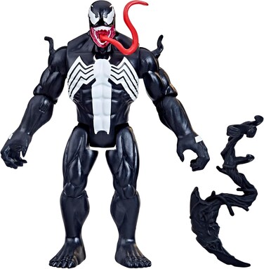 Marvel Spider-Man Epic Hero Series Venom Action Figure, 4-Inch, with Accessory, Marvel Action Figures For Kids Ages 4 and Up