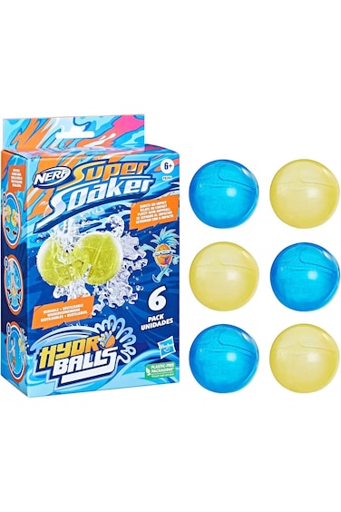 Nerf Super Soaker Hydro Balls 6pk F6393