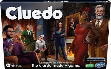 Hasbro Clue Board Game For Kids Ages 8 and Up, Reimagined Detective Game For 2-6 Players, Family Mystery Game