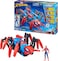 سبايدرمان مارفل، سبايدرمان كراول آند بلاست، مجموعة ألعاب سيارات مع شخصية سبايدرمان، ميزة انفجار 2 في 1، سيارات لعبة للأطفال من سن 4 سنوات فما فوق