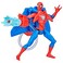 Marvel Spider-Man Aqua Web Warriors 4-Inch Action Figure with Refillable Water Gear Accessory, Action Figures For Boys and Girls 4 and Up