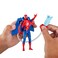 Marvel Spider-Man Aqua Web Warriors 4-Inch Action Figure with Refillable Water Gear Accessory, Action Figures For Boys and Girls 4 and Up