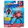 Marvel Spider-Man Spider-Man Aqua Web Warriors 4-Inch Miles Morales Action Figure with Refillable Water Gear Accessory, Action Figures For Boys and Girls 4 and Up