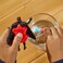 Marvel Spider-Man Spider-Man Aqua Web Warriors 4-Inch Miles Morales Action Figure with Refillable Water Gear Accessory, Action Figures For Boys and Girls 4 and Up