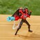 Marvel Spider-Man Spider-Man Aqua Web Warriors 4-Inch Miles Morales Action Figure with Refillable Water Gear Accessory, Action Figures For Boys and Girls 4 and Up