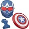 Marvel Captain America: Brave New World Role-Play Bundle, Mask, Shield, And Gauntlet, Super Hero Toys For Kids Ages 5+