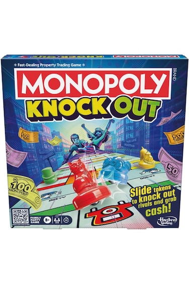 Monopoly Knockout Family Party Game