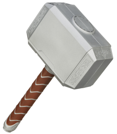 Hasbro Avengers - Thor Battle Hammer Foam Roleplay Replica