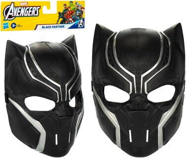 Marvel Avengers Black Panther Roleplay Mask, Super Hero Toys And Collectibles For Kids Ages 5+