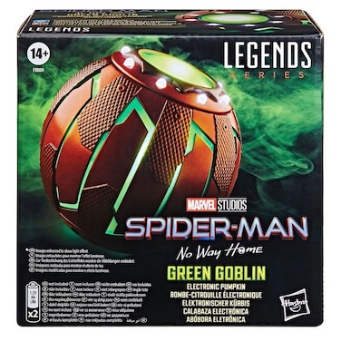 Marvel Spider-Man No Way Home Legends Series Green Goblin Electronic Pumpkin (9.14 cm)
