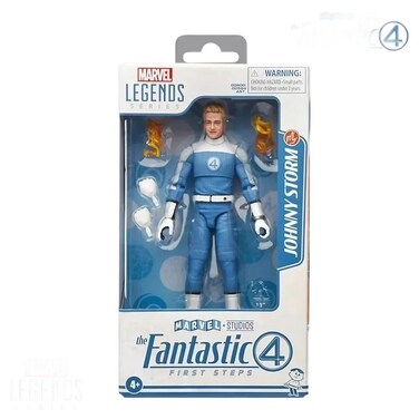Marvel The Fantastic Four: First Steps Legends Series Johnny Storm Action Figure (15 cm)
