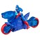 Marvel Avengers Epic World Of Action Captain America Shield-Shot Cycle, 4-Inch (10 cm) Figure &amp; Toy MotoRCycle Playset, Super Hero Toys For Kids, 4+