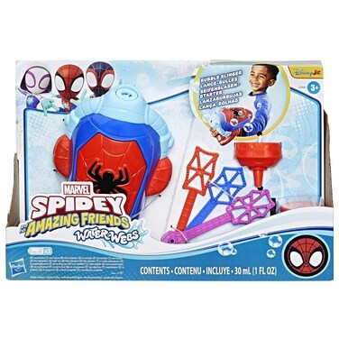 Marvel Spidey And His Amazing Friends Water-Webs Bubble Slinger Playset