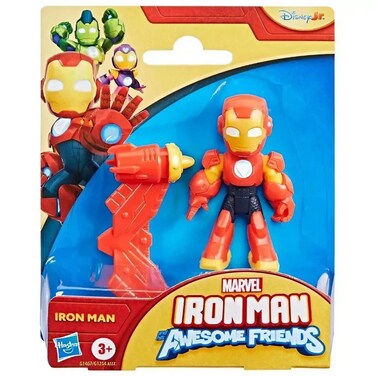 Marvel Iron Man And his Awesome Friends Iron Man Action Figure Set (7.6 cm)