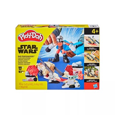 بلاي دو ستار وورز ذا ماندالوريان لانشينغ سبيدر بلاي سيت (مجموعة من 11، 142 جرام)