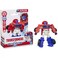 Transformers Cyberworld Optimus Prime Cyber Changers Action Figure (10 cm)