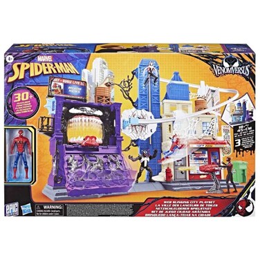 Marvel Spider-Man Venomversus Web Slinging City Showdown Playset (45+ cm)