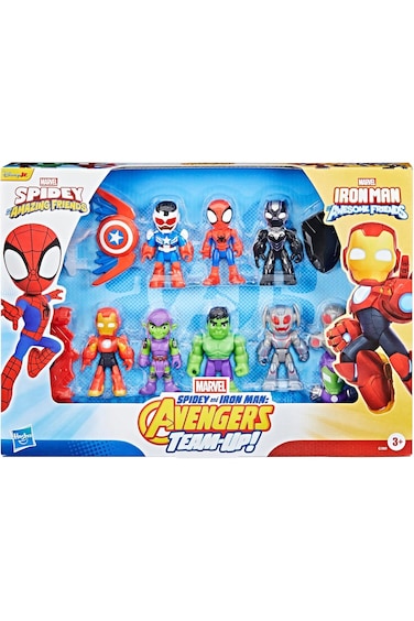 Marvel Iron Man and His Awesome Friends Spidey and Iron Man G1909
