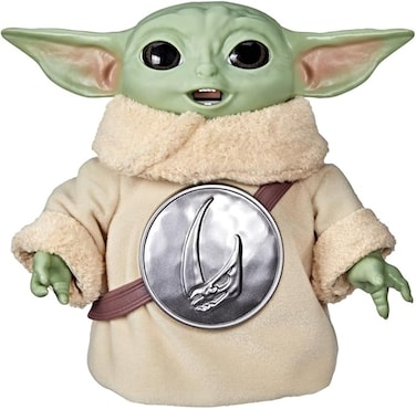 Star Wars The Mandalorian and Grogu: Snackin Grogu Interactive Action Figure
