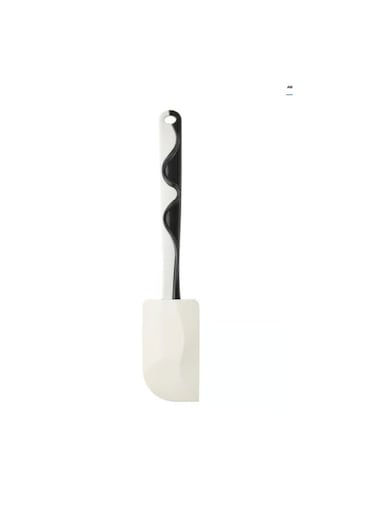 Rubber spatula, black/white