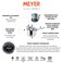 Meyer Select 18cm Stainless Steel Saucepan with Glass Colander Lid &ndash; Induction Compatible, Oven &amp; Dishwasher Safe, Metal Utensil Safe