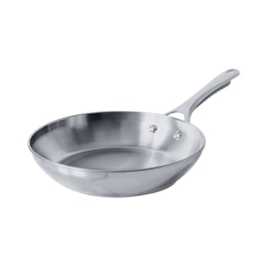 Meyer Select 26cm Stainless Steel Frying Pan &ndash; Induction Compatible Frypan, Oven &amp; Dishwasher Safe, Even Heat Base, Metal Utensil Safe